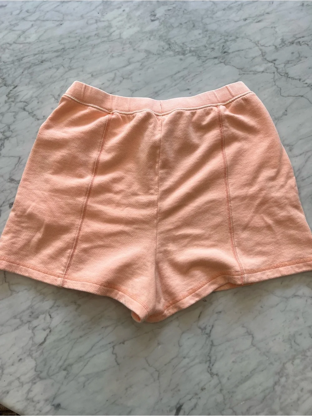 Free People Peach Terry Athletic Shorts